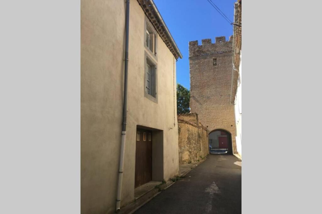 Apartamento Le Petit Ormeau Attenant A La Tour Du Portail Neuf Laure-Minervois Exterior foto